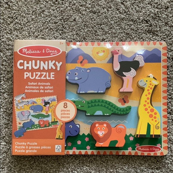Melissa & Doug Chunky Puzzle - Picture 1 of 3
